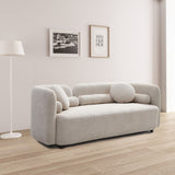 2 Seater Sofa Couch For Living Room - Light Beige