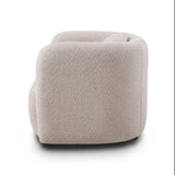 Japandi Style Accent Square Chair
