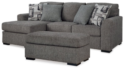 Gardiner Sofa Chaise and Ottoman - 52404U1