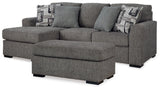 Gardiner Sofa Chaise and Ottoman - 52404U1
