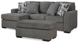 Gardiner Sofa Chaise and Ottoman - 52404U1