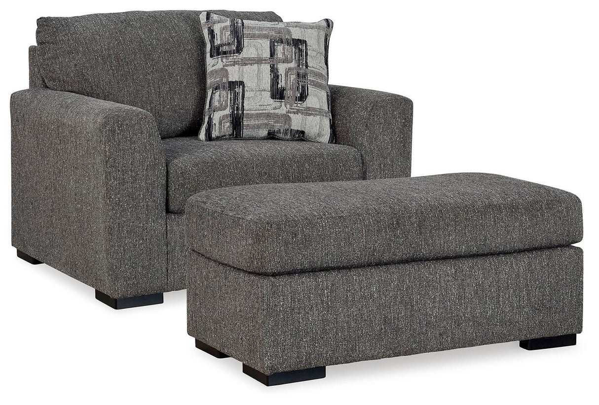 Gardiner Oversized Chair and Ottoman - 52404U2