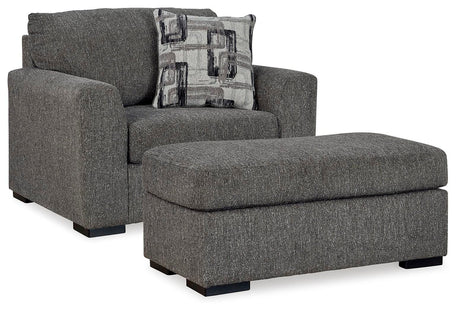 Gardiner Oversized Chair and Ottoman - 52404U2