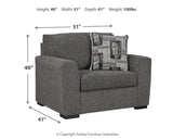 Gardiner Oversized Chair and Ottoman - 52404U2