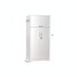 Ironclad - Storage Cabinet With Locking Doors And 4 Adjustable Shelves