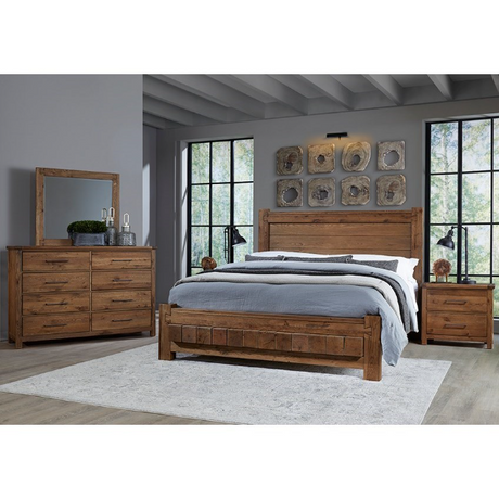 Dovetail King Bed - 752-668+752-922+752-166