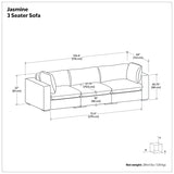 Jasmine - Handcrafted Sofa