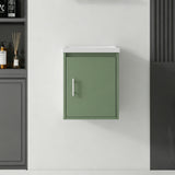 Floating Bathroom Vanity Combo, Wall Mounted Cabinet With Sink & Soft Close Doors For Small Bathrooms