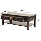Simple Style Table With Shelf