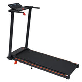Treadmill With 8% Incline, Portable Treadmills For Home - Black