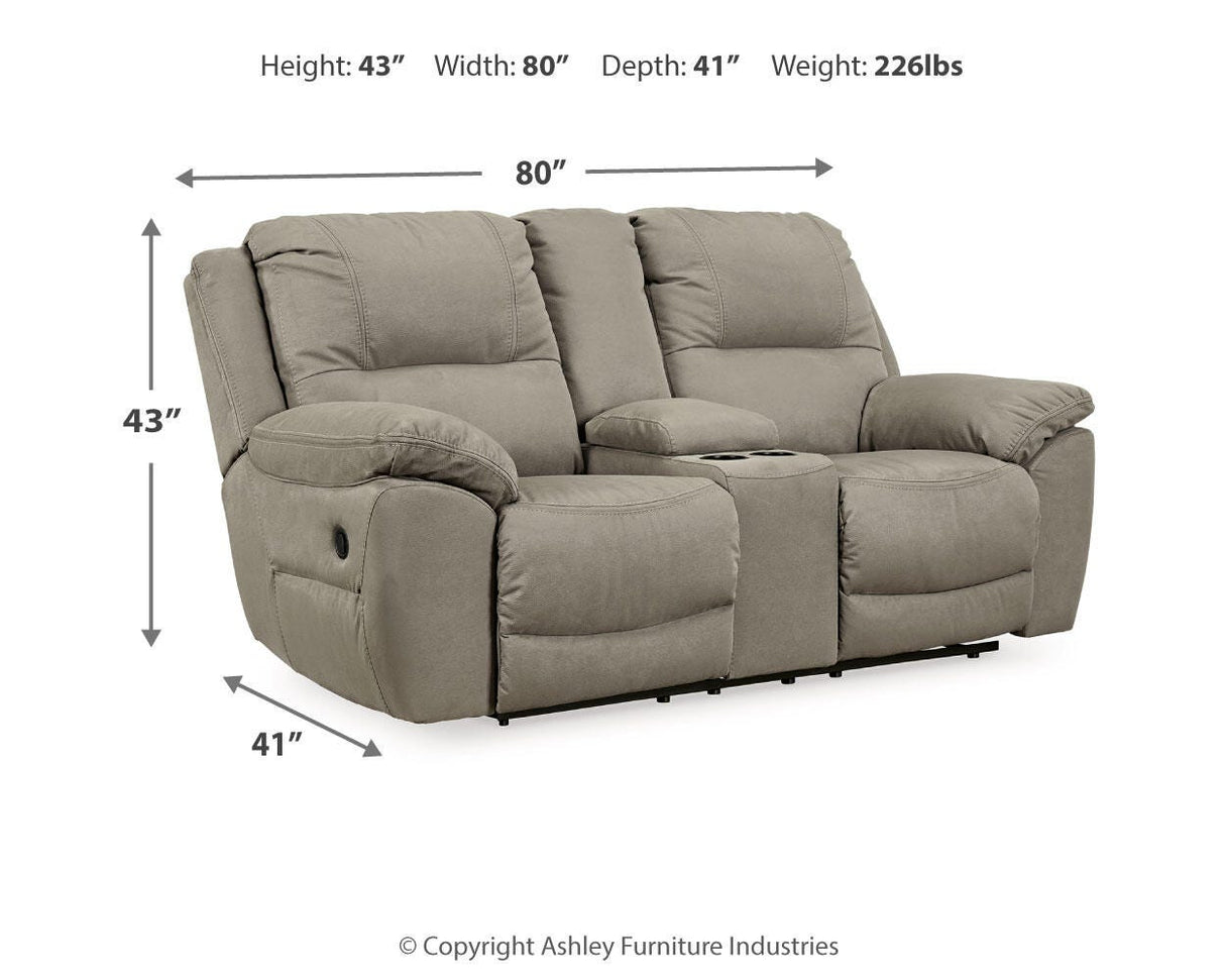 Next-Gen Gaucho Reclining Loveseat with Console - 5420394
