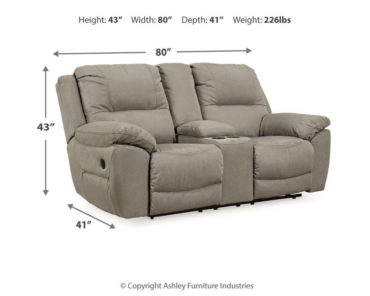 Next-Gen Gaucho Reclining Loveseat with Console - 5420394