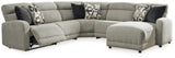 Colleyville 5-Piece Power Reclining Sectional with Chaise - 54405S14