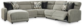 Colleyville 5-Piece Power Reclining Sectional with Chaise - 54405S11