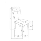 Extra Padded Dining Chair (Set of 2)