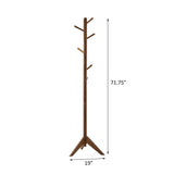 6 Hook Coat Rack With Rotating Top