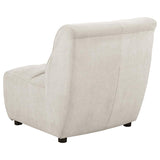 Charlotte 5-piece Upholstered Modular Sectional Sofa Ivory - 551300-S5