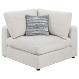 Serene 4-piece Upholstered Modular Sectional Sofa Beige - 551321-SETA
