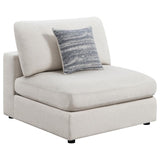 Serene 5-piece Upholstered Modular Sectional Sofa Beige - 551321-SETC
