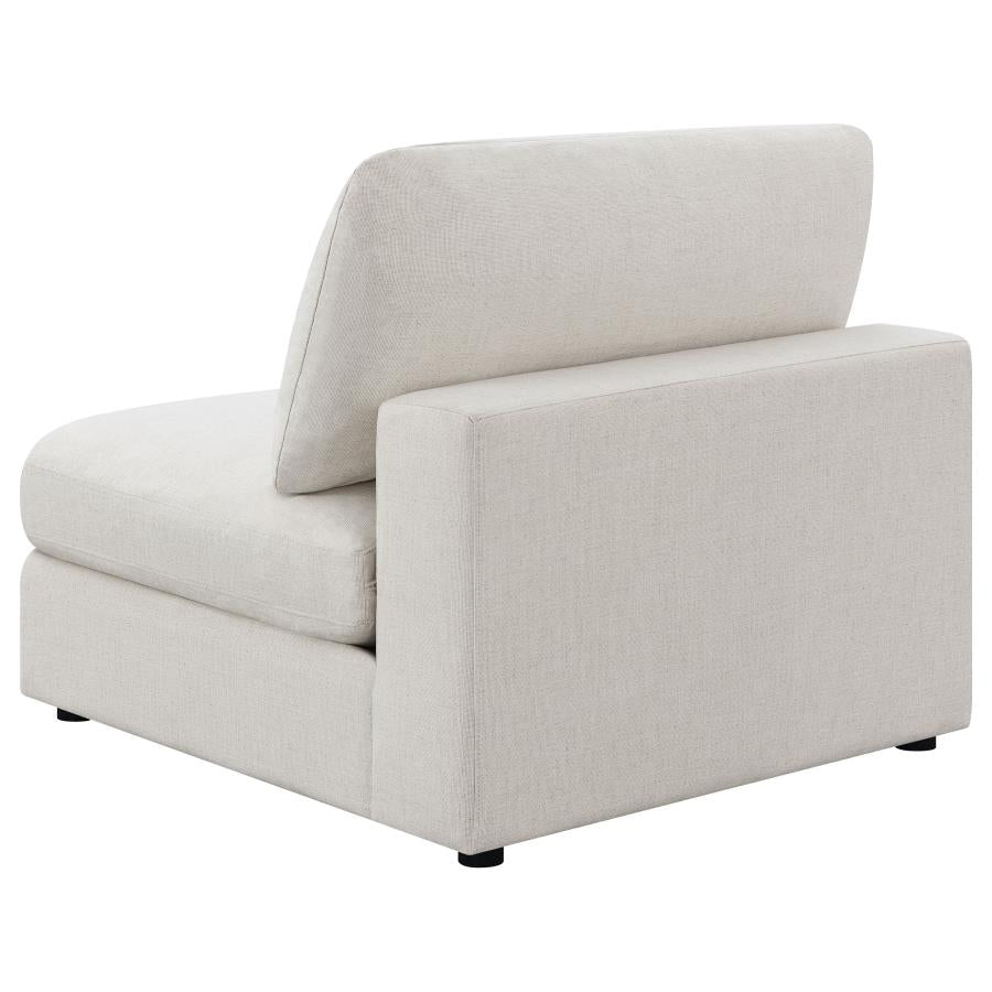 Serene 5-piece Upholstered Modular Sectional Sofa Beige - 551321-SETC