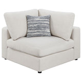 Serene 5-piece Upholstered Modular Sectional Sofa Beige - 551321-SETC