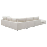 Serene 6-piece Upholstered Modular Sectional Sofa Beige - 551321-SET