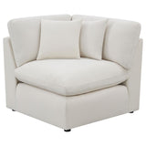 Hobson 5-piece Upholstered Modular Sectional Sofa Ivory - 551451-SETA