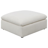 Hobson 4-piece Upholstered Modular Sectional Sofa Ivory - 551451-SETB