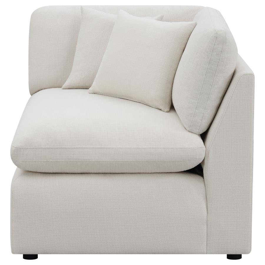 Hobson Upholstered Corner Ivory - 551452