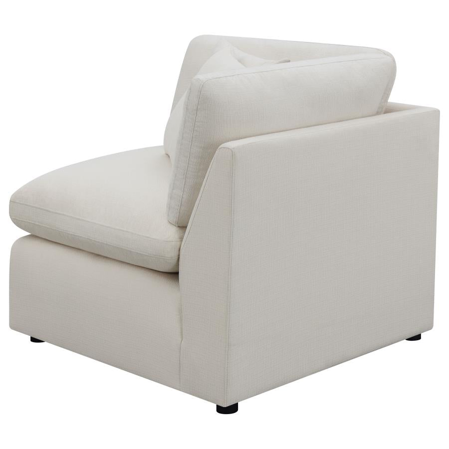 Hobson Upholstered Corner Ivory - 551452