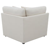 Hobson Upholstered Corner Ivory - 551452
