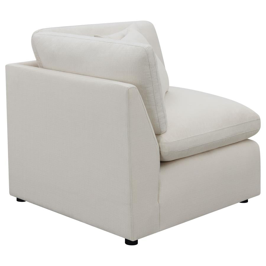 Hobson Upholstered Corner Ivory - 551452