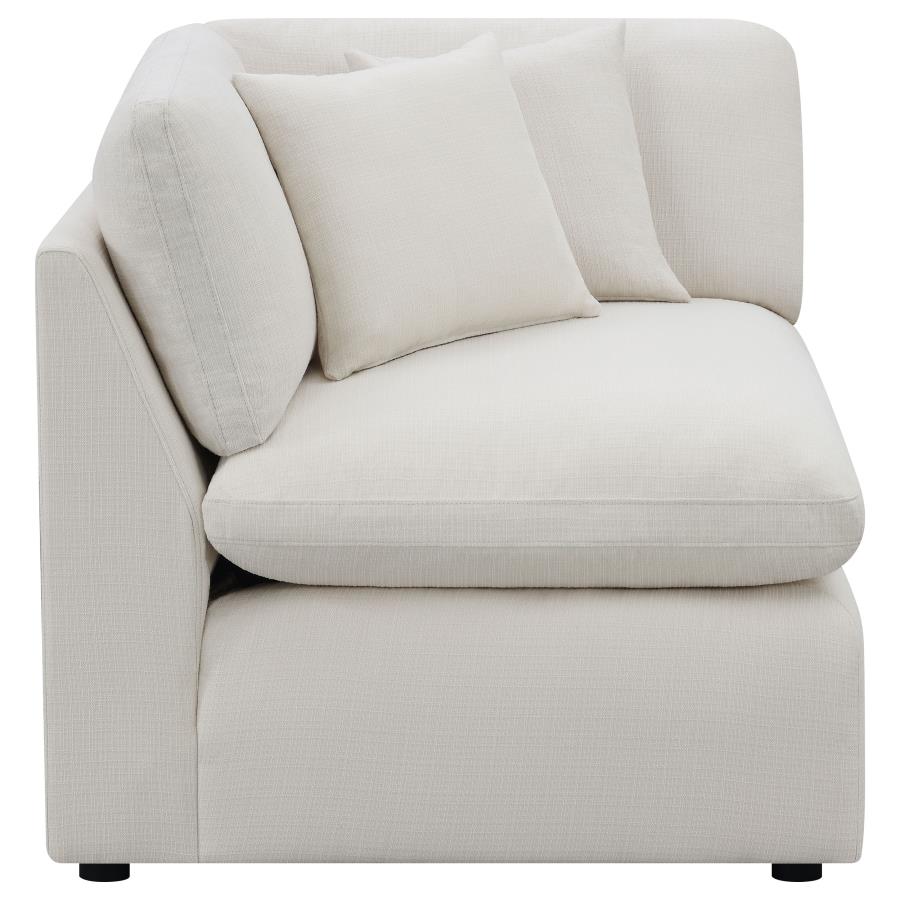 Hobson Upholstered Corner Ivory - 551452