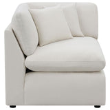 Hobson Upholstered Corner Ivory - 551452