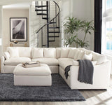 Hobson Upholstered Corner Ivory - 551452