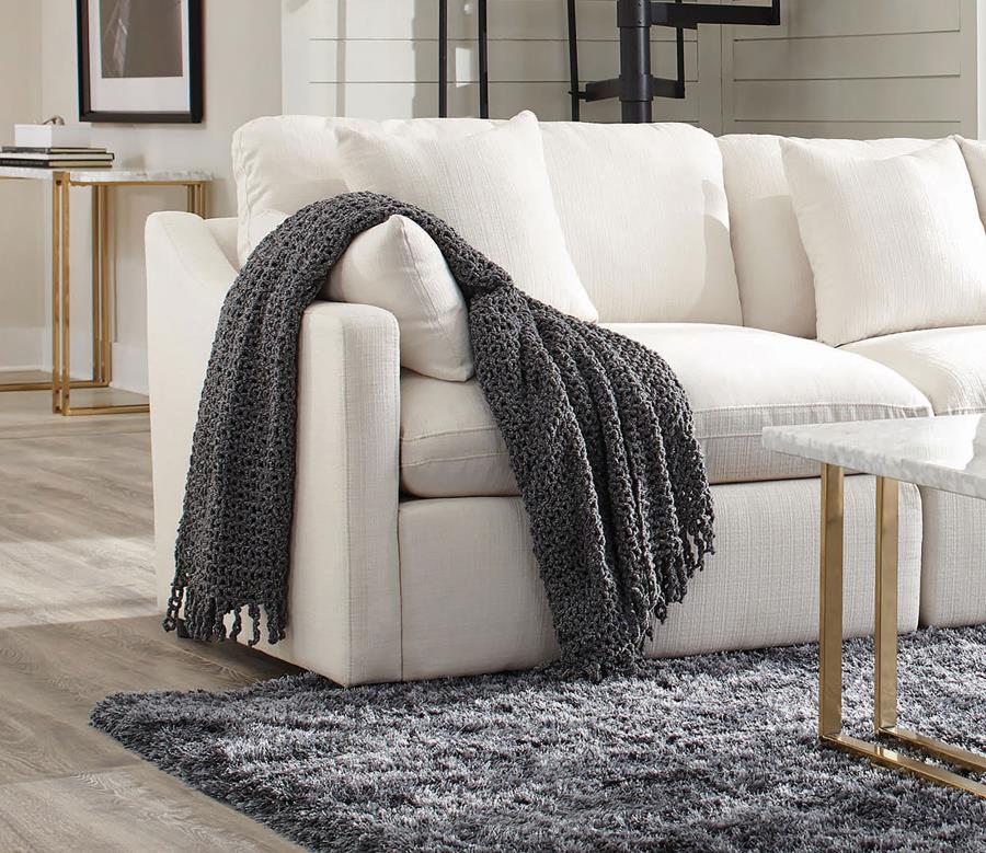 Hobson Upholstered LAF Chair Ivory - 551454LAF