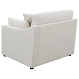 Hobson Upholstered LAF Chair Ivory - 551454LAF