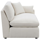 Hobson Upholstered LAF Chair Ivory - 551454LAF
