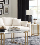 Hobson Upholstered RAF Chair Ivory - 551454RAF