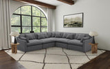 Hobson Upholstered LAF Chair Charcoal - 551458LAF