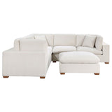 Lakeview 6-piece Upholstered Modular Sectional Sofa Ivory - 551461-SETA