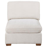 Lakeview 5-piece Upholstered Modular Sectional Sofa Ivory - 551461-SETB