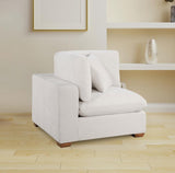Lakeview Upholstered Corner Chair Ivory - 551462