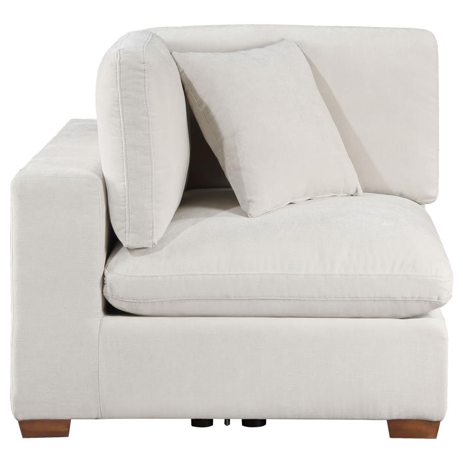 Lakeview Upholstered Corner Chair Ivory - 551462