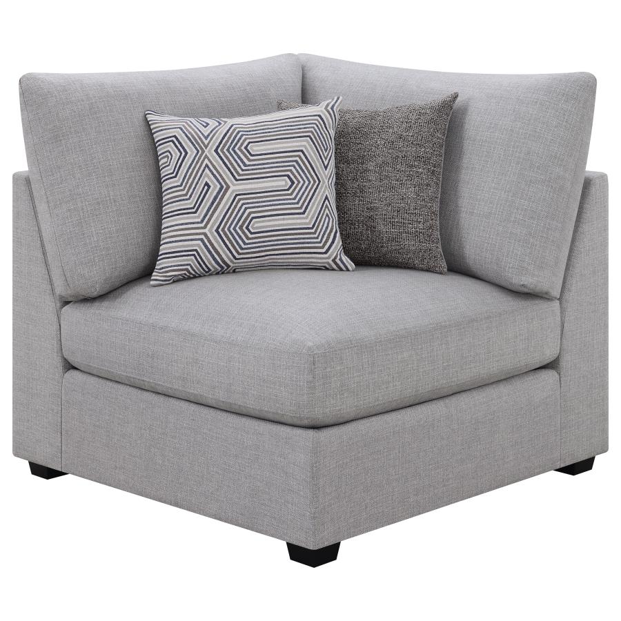 Cambria 6-piece Upholstered Modular Sectional Sofa Grey - 551511-SET