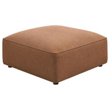 Jennifer 6-piece Upholstered Modular Sectional Terracotta - 551591-SET