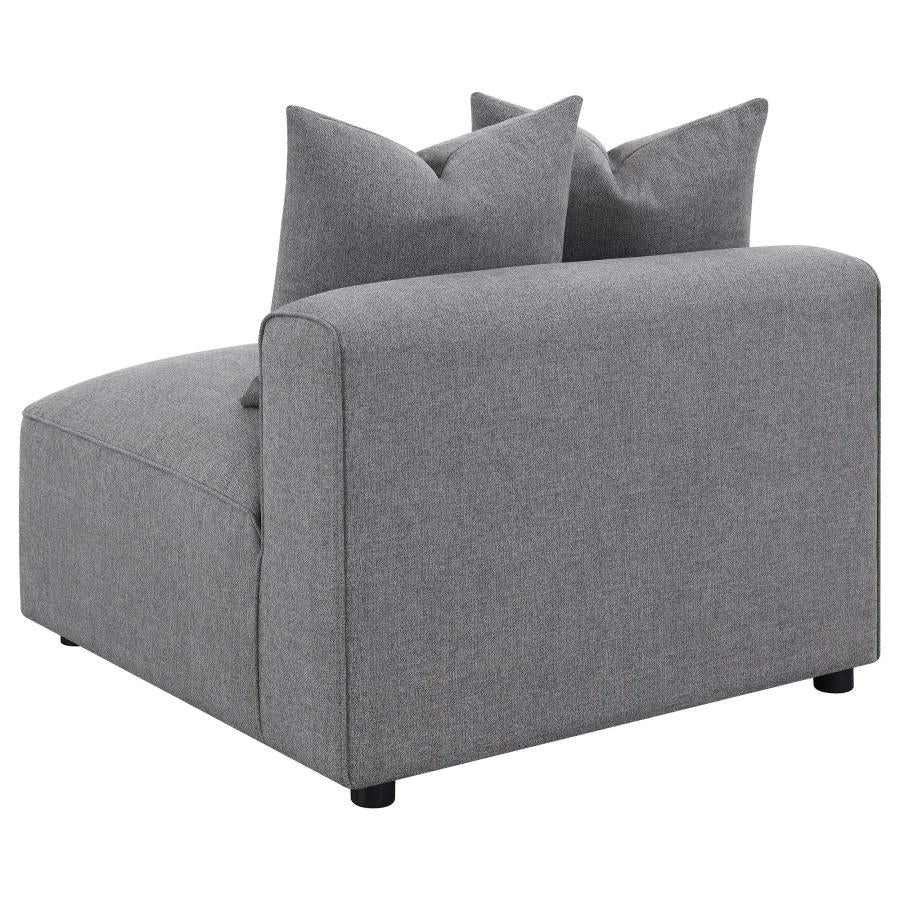 Jennifer 6-piece Upholstered Modular Sectional Grey - 551594-SET