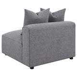 Jennifer 6-piece Upholstered Modular Sectional Grey - 551594-SET