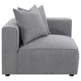 Jennifer 6-piece Upholstered Modular Sectional Grey - 551594-SET