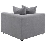 Jennifer 6-piece Upholstered Modular Sectional Grey - 551594-SET